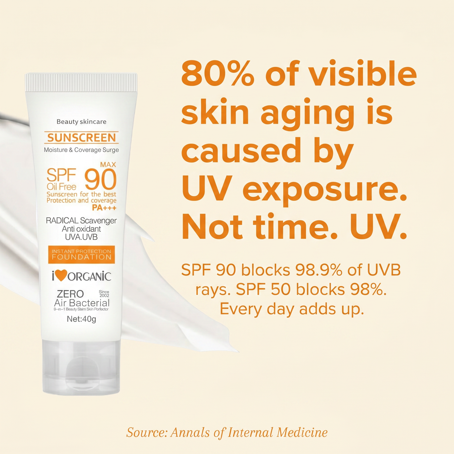 Soleil SPF 90 Korean Sunscreen — Maximum Sun Protection Formula