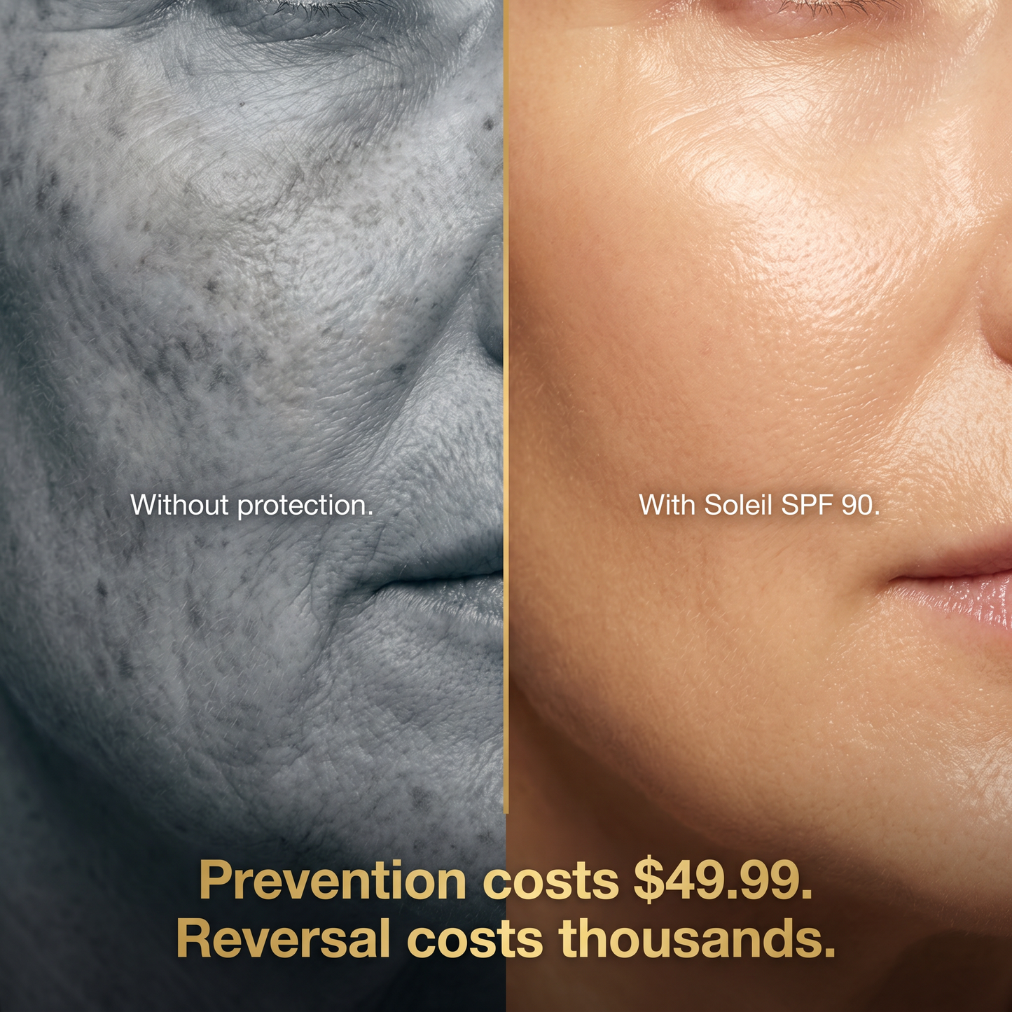 Soleil SPF 90 Korean Sunscreen — Maximum Sun Protection Formula