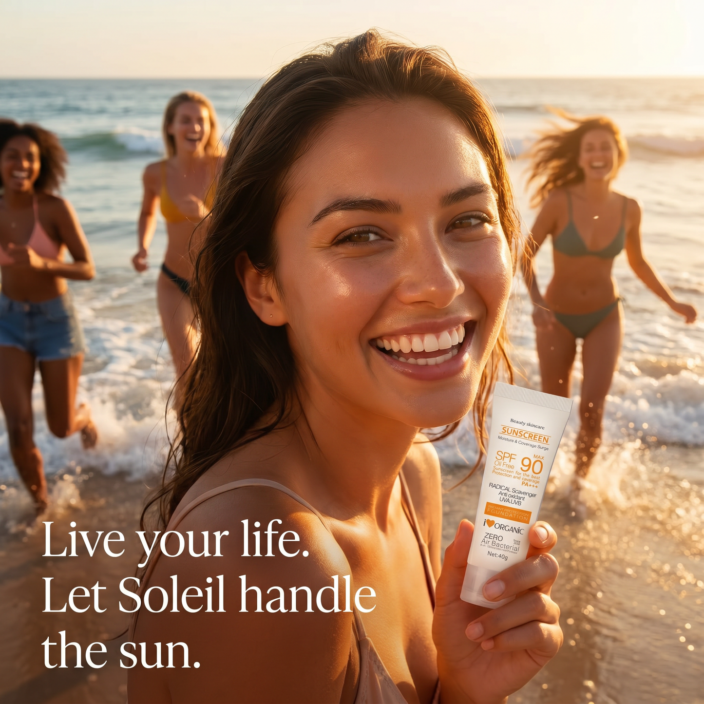Soleil SPF 90 Korean Sunscreen — Maximum Sun Protection Formula